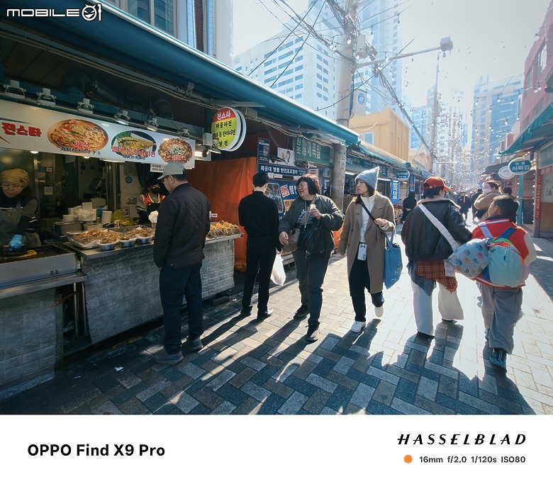 點我看大圖 OPPO Find X9 Pro 大師模式旅拍|與哈蘇同行,捕捉釜山城市光影!