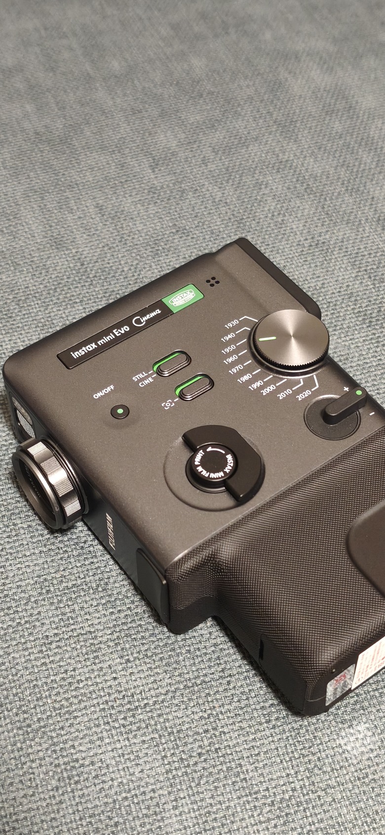 「開箱&分享」FUJIFILM CHAKI instax mini Evo Cinema 復古好滋味