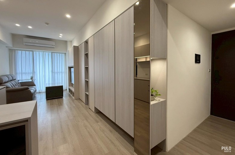 【開箱】桃園室內設計｜22坪銀髮宅系統櫃規劃，樂齡友善的簡約輕裝潢