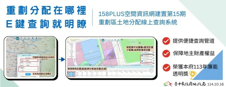 台中市地重劃透明化，地主權益更安心