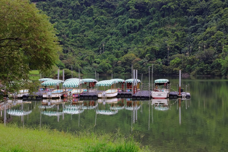 【遊記】一座以「國花」命名的湖泊，先人真的很有想像力，梅花湖 - 大漠國渡