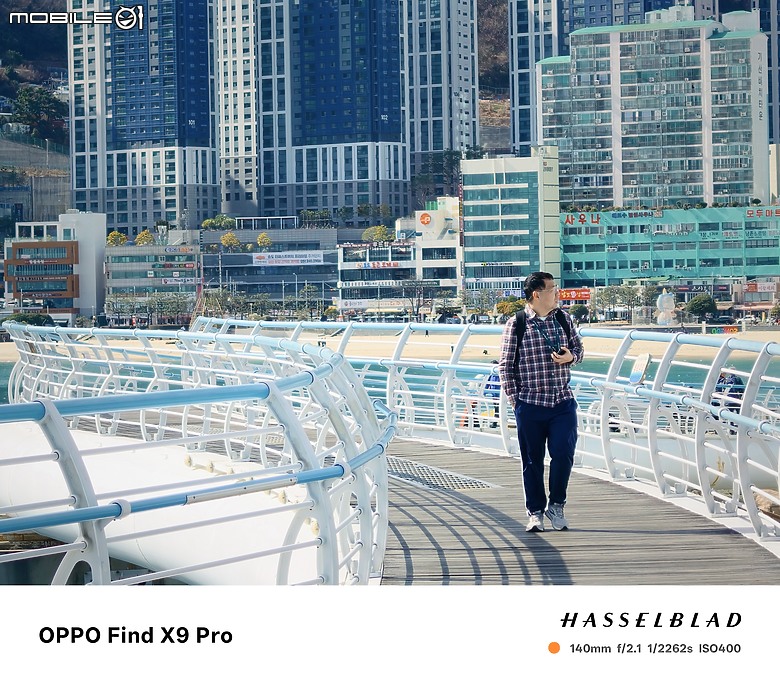 點我看大圖 OPPO Find X9 Pro 大師模式旅拍|與哈蘇同行,捕捉釜山城市光影!