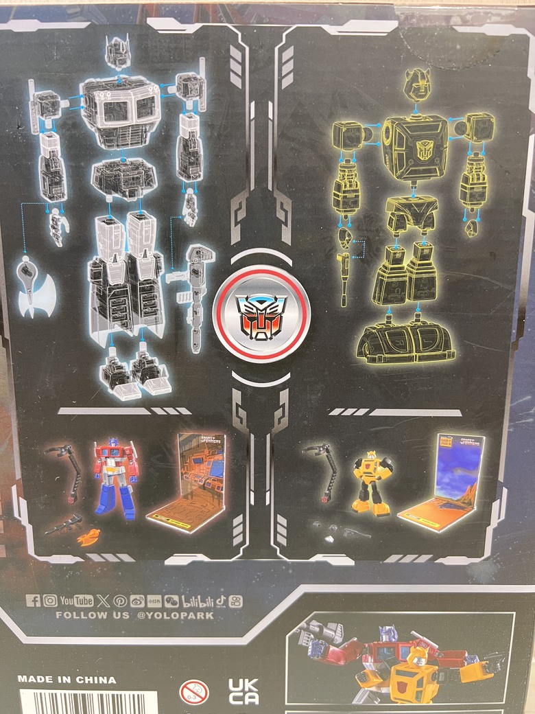 【經典回歸】YOLOPARK G1柯博文 & 大黃蜂開箱｜童年回來了！