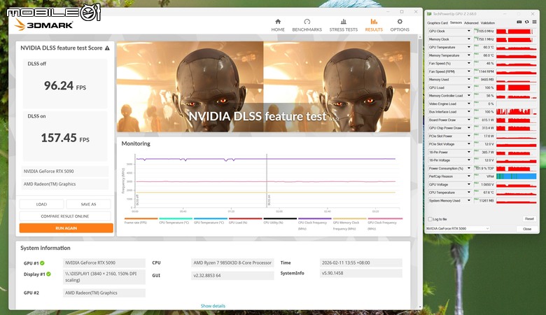 點我看大圖 微星 GeForce RTX 5090 32G Lightning Z 顯示卡開箱實測 打造效能天花板 全球限量 1300 張的超頂之作