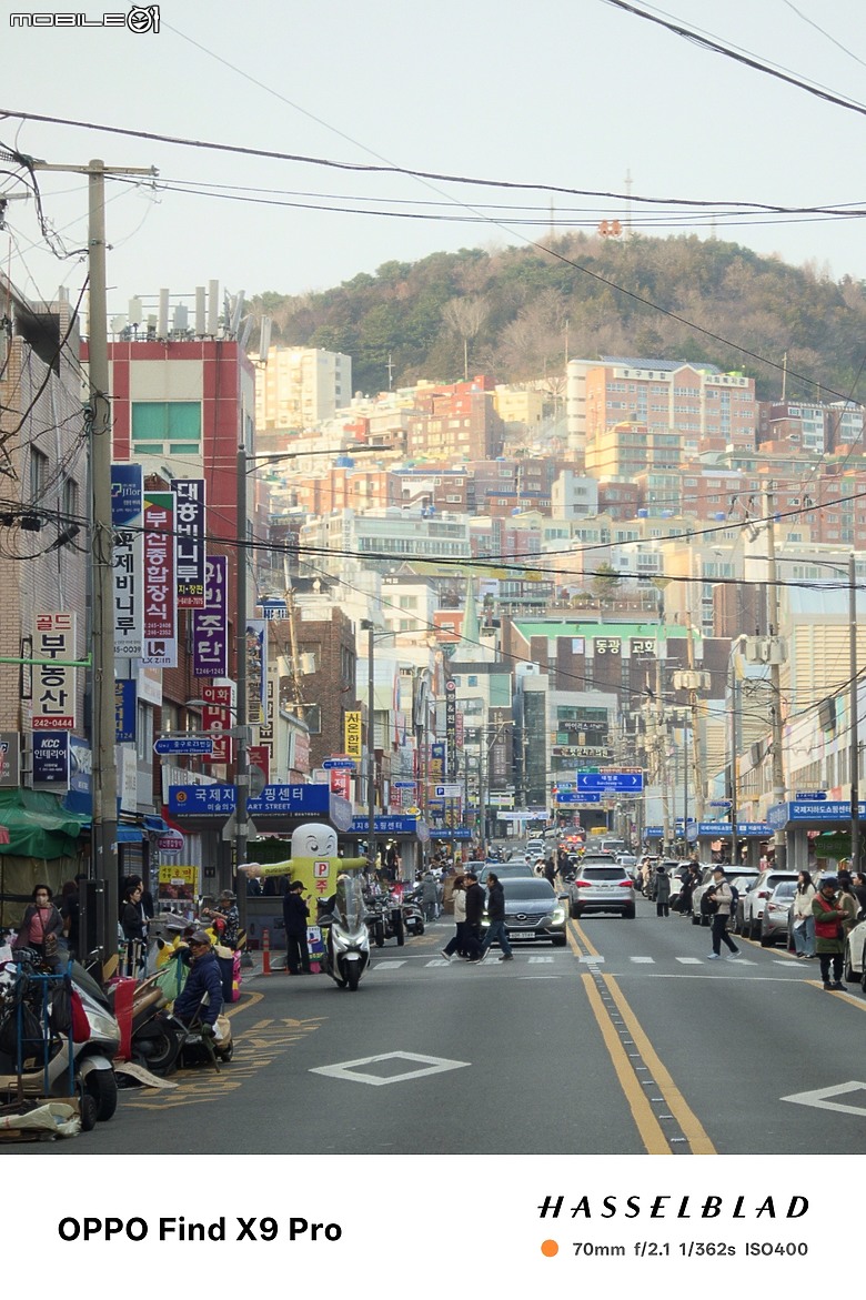 點我看大圖 OPPO Find X9 Pro 大師模式旅拍|與哈蘇同行,捕捉釜山城市光影!