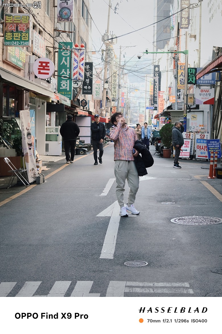 點我看大圖 OPPO Find X9 Pro 大師模式旅拍|與哈蘇同行,捕捉釜山城市光影!