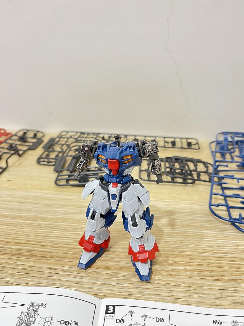 點我看大圖 藏道模型《創神TGM01 天未》第一人稱拼裝紀錄