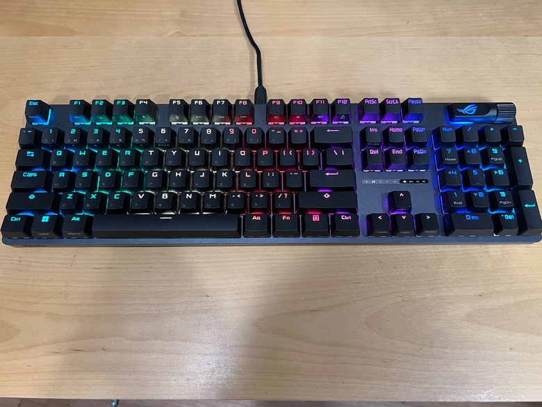 [開箱] ROG Scope II X 雪軸電競鍵盤初體驗