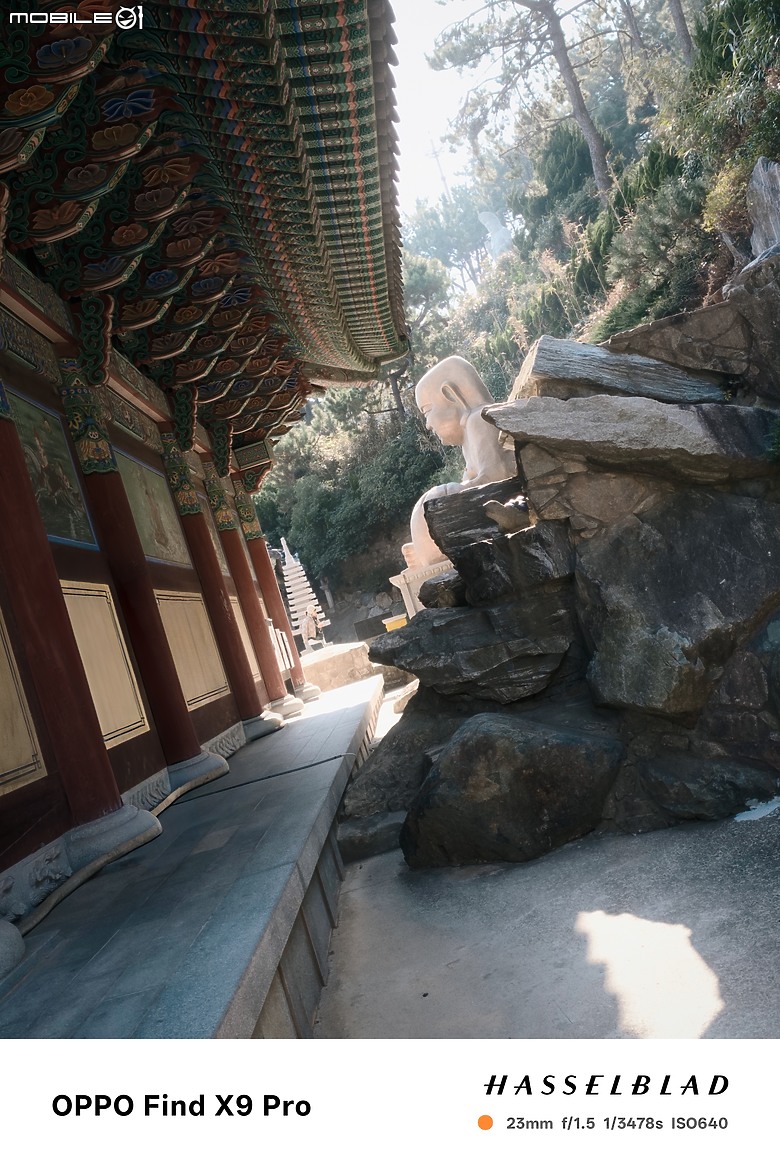點我看大圖 OPPO Find X9 Pro 大師模式旅拍|與哈蘇同行,捕捉釜山城市光影!
