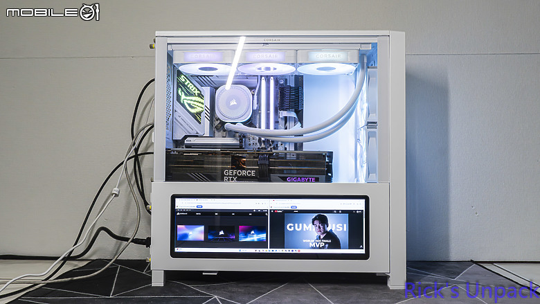 【開箱】終極機殼改裝 | FRAME 4000D LCD RS ARGB WHITE