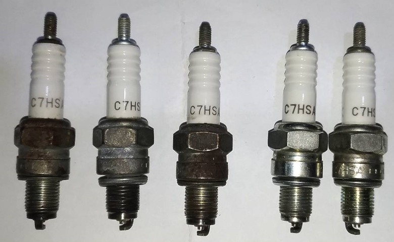 點我看大圖 (通勤者觀點)真假難辨的NGK C7HSA火星塞