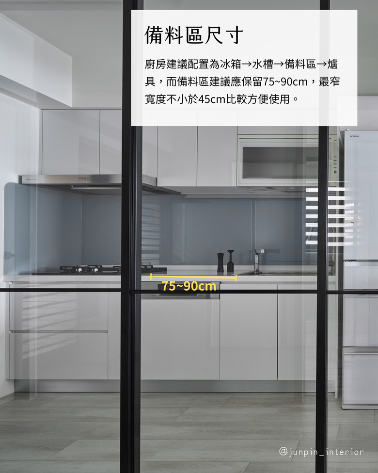廚房規劃看過來 常見尺寸距離一次懂📏