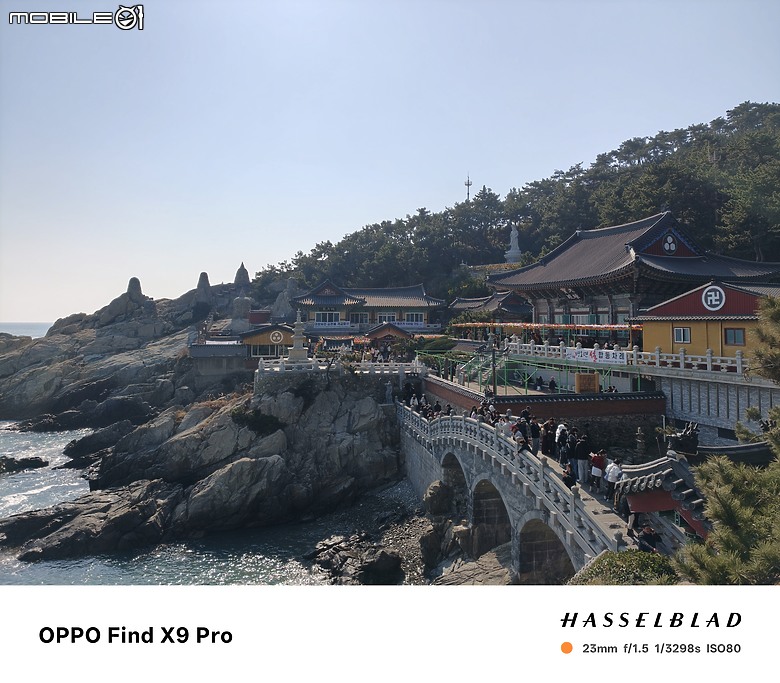 點我看大圖 OPPO Find X9 Pro 大師模式旅拍|與哈蘇同行,捕捉釜山城市光影!