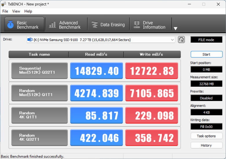 【開箱簡測】Samsung 9100 Pro 8TB PCIe Gen5.0 x4 NVMe SSD Z890/X870E 雙平台效能簡測 (圖多)