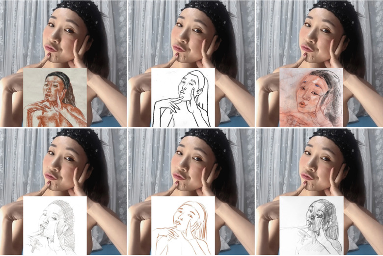 人體寫生模特兒｜量變引起質變，我的才華要全世界看見｜Life Modelling｜Onsite vs Online : A Model's Perspectives