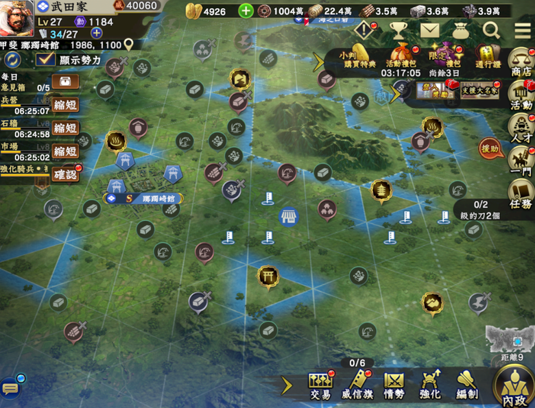 三謀、真戰和信霸過一季的體驗