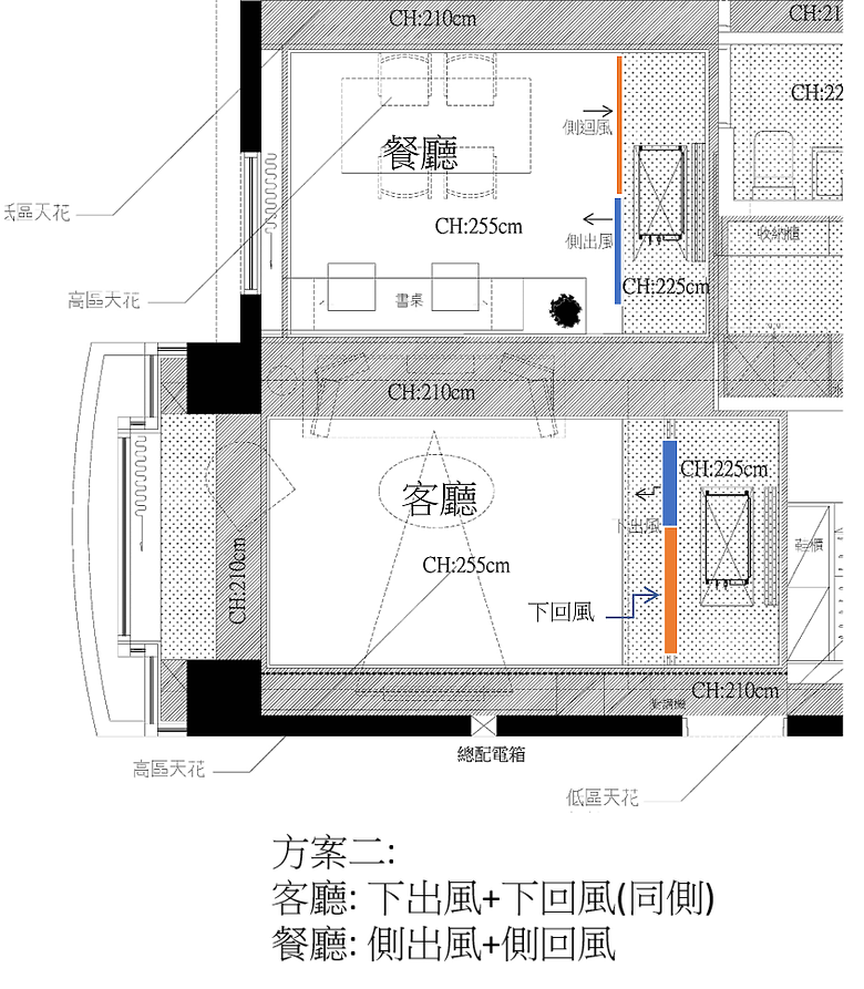 請益 吊隱式冷氣回風口配置