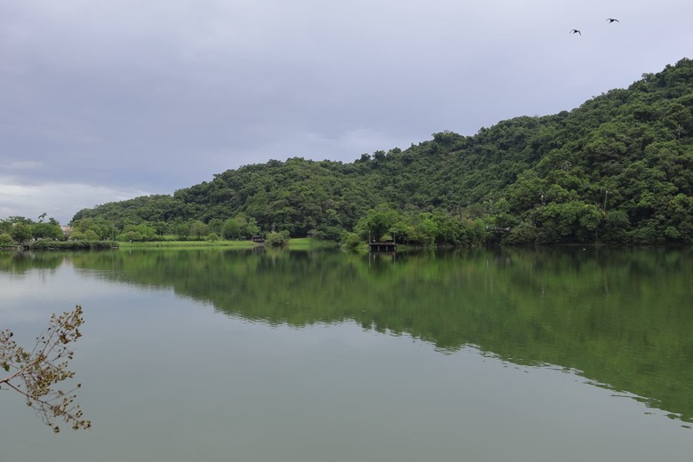 【遊記】一座以「國花」命名的湖泊，先人真的很有想像力，梅花湖 - 大漠國渡