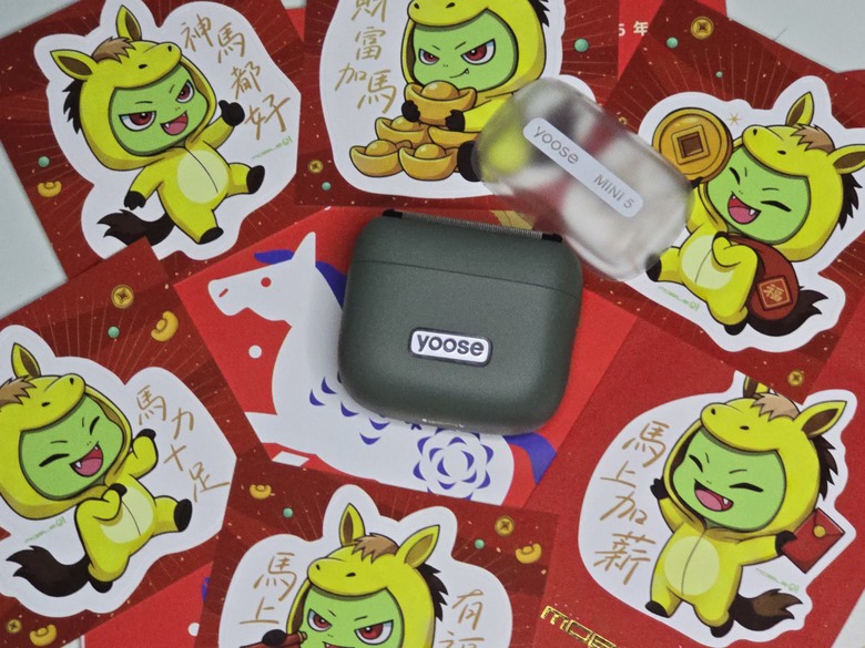 【小惡魔驫到成功】yoose有色 MINI 5丨隨身五刀頭往復式刮鬍刀丨讓儀容馬上煥然一新 !!