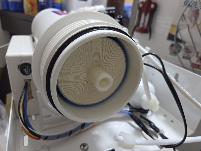 七星RO淨水器更換RO膜及後置濾心