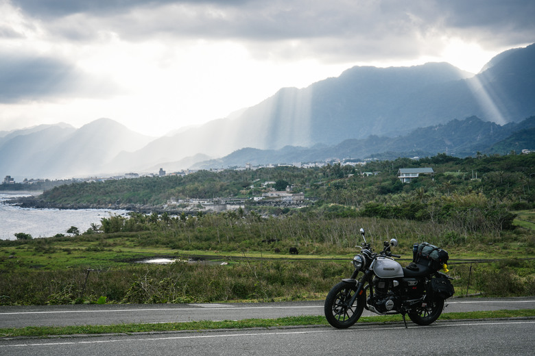 點我看大圖 東部環狀山海快樂散步路線 CB350RS