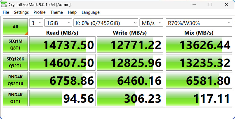 【開箱簡測】Samsung 9100 Pro 8TB PCIe Gen5.0 x4 NVMe SSD Z890/X870E 雙平台效能簡測 (圖多)