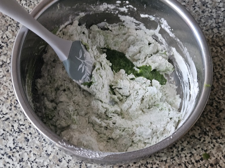油潑韭菜麵疙瘩