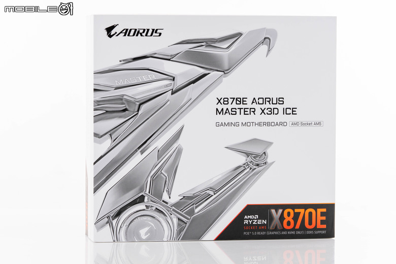 技嘉 X870E AORUS MASTER X3D ICE 主機板開箱實測 以完整周邊配置搭配 AI 加速性能