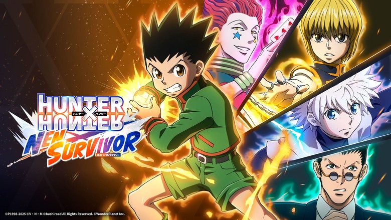 《HUNTER×HUNTER NEN×SURVIVOR》 2月18日 正式上線 官方授權獵人生存系動作手遊 | 操控小傑、奇犽、西索等人氣角色 運用「念能力」對抗蜂擁而至的敵人 爽快割草 極限生存