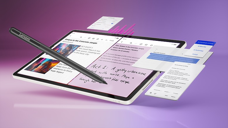 6.2mm 厚度 x AI 驅動創造力！Lenovo Yoga Tab 平板輕薄登台