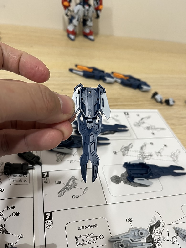 點我看大圖 藏道模型《創神TGM01 天未》第一人稱拼裝紀錄