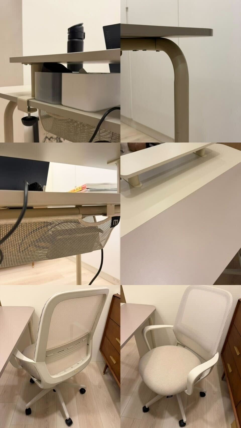 萬元內北歐風書桌椅 Backbone Orbi Table & 米迪椅開箱