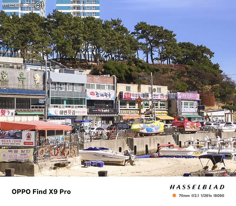 點我看大圖 OPPO Find X9 Pro 大師模式旅拍|與哈蘇同行,捕捉釜山城市光影!