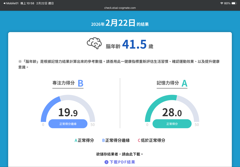 【體驗心得】白蘭氏雞精 × 腦年齡測驗（CogMate&trade;）｜忙碌也能戰力滿格