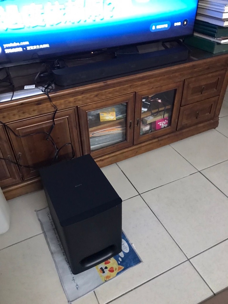 Sony HT-S60 使用評價：聲音很普通、音質不出色、重低音箱只會發出： 東 東 東 的單調聲音而以