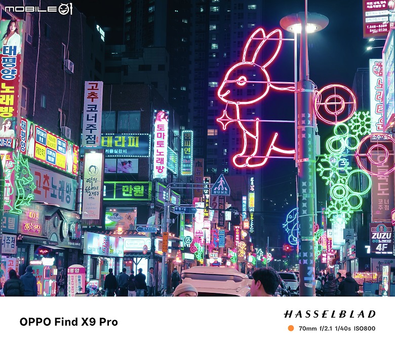 點我看大圖 OPPO Find X9 Pro 大師模式旅拍|與哈蘇同行,捕捉釜山城市光影!
