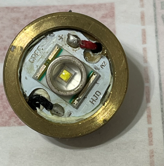 請問欲更換燈珠遇到的問題