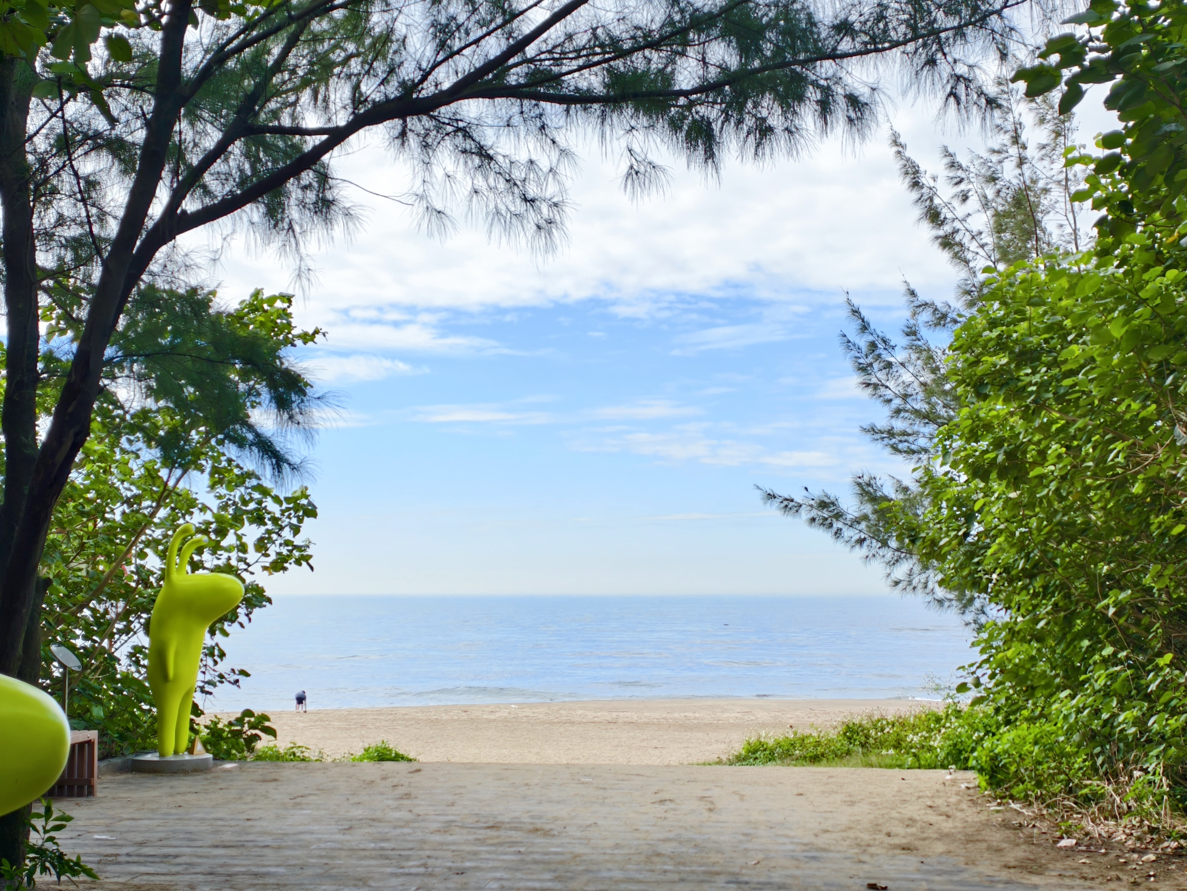 用特休換來的美景，我們的淡水一日遊：天元宮櫻花、匕匕庄紅梅、沙崙海灘