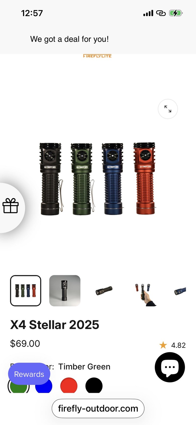 請教，關於Fireflylite X4 Stellar