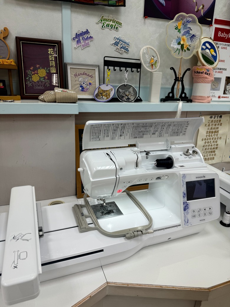 Brother商用刺繡機試用體驗分享