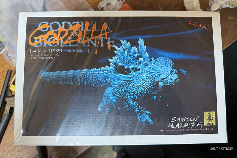 哥吉拉 1989 海中進擊 白模套件 塗裝分享