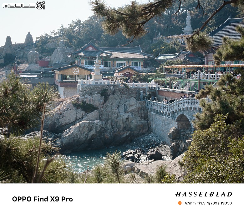 點我看大圖 OPPO Find X9 Pro 大師模式旅拍|與哈蘇同行,捕捉釜山城市光影!
