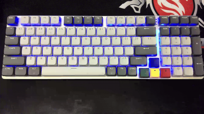 開箱｜【Fantech】MAXFIT AIR99 95% 三模矮軸 RGB 機械式鍵盤（MK916） - 400 小時續航 + 23mm 超薄鋁身，復古遊戲機風格之作！