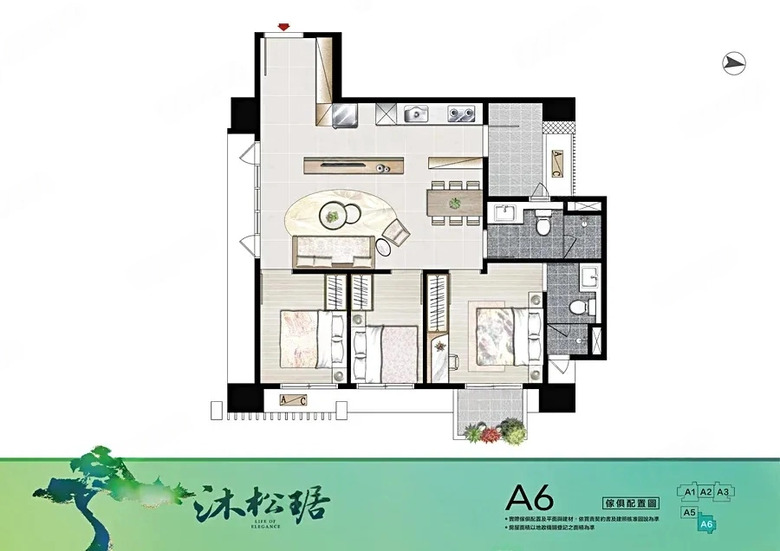 【分享】南港沐松琚 A1–A6 格局設計研究:關於結構安全與空間美學的平衡