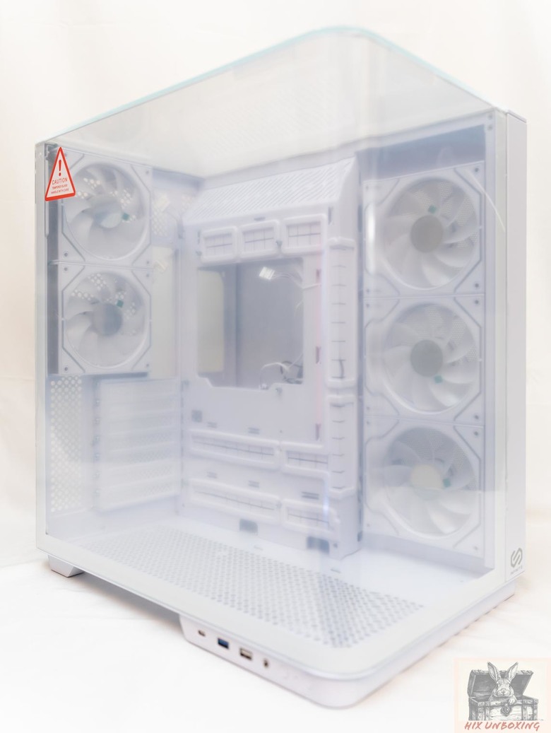 三面環景 松聖ROUND R8 ft.FX360 LCD水冷