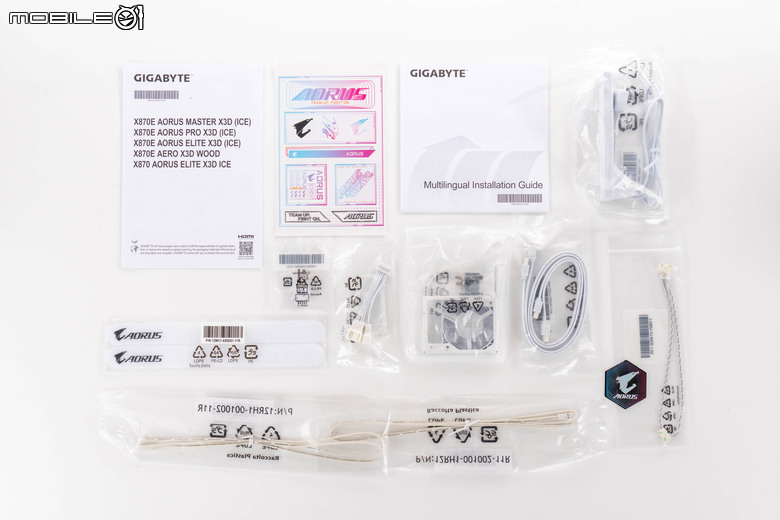 技嘉 X870E AORUS MASTER X3D ICE 主機板開箱實測 以完整周邊配置搭配 AI 加速性能