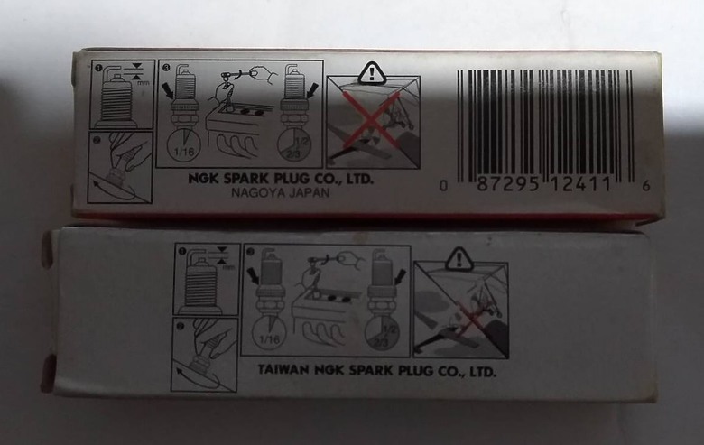 點我看大圖 (通勤者觀點)真假難辨的NGK C7HSA火星塞