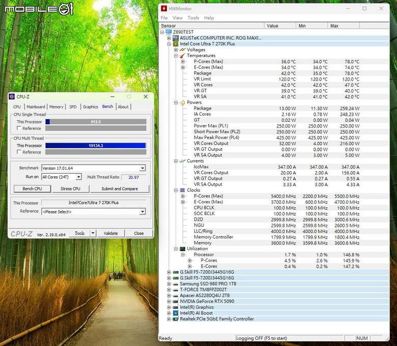 Intel Core Ultra 7 270K Plus 處理器實測 以 299 美元提供 24 核心高階配置的市場殺手
