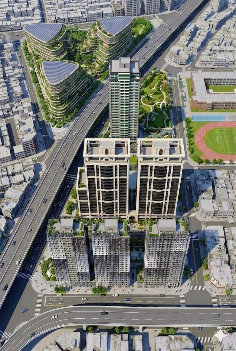 ［信義三角都更特區］Xinyi Triangle Urban Renewal Special Zone（又名小信義區）：「國美榕遇」「吉祥如藝」「國賓金建設案」「宜民建設案」