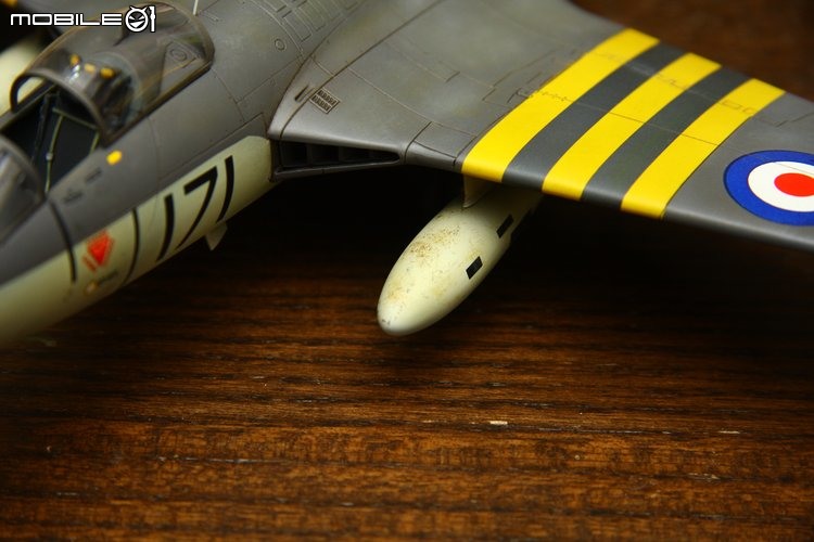 [模型製作記] 英國海鷹式戰鬥機 Hawker Sea Hawk 1/48